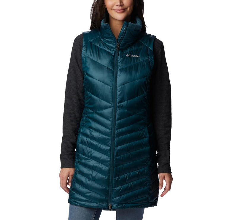 Columbia Women's Joy Peak Long Vest Night Wave