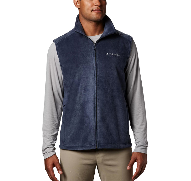 Columbia Men's Steens Mountain Fleece Vest Collegiate Navy