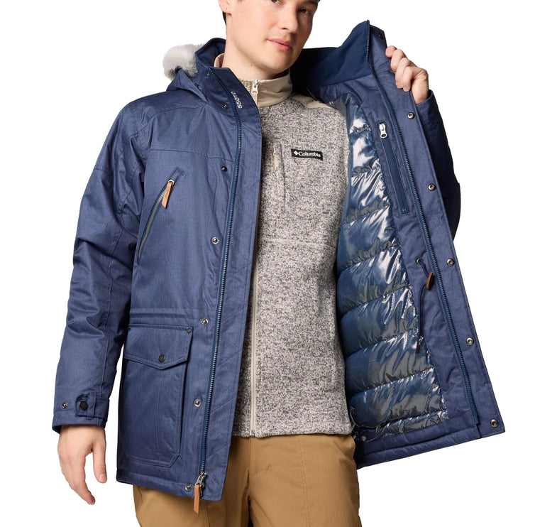 Columbia Men's Barlow Pass TurboDown II Jacket Collegiate Navy