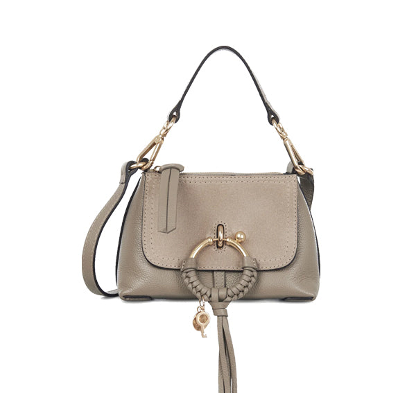 See By Chloé Women's Joan Mini Crossbody Bag Motty Grey - Ready to Ship