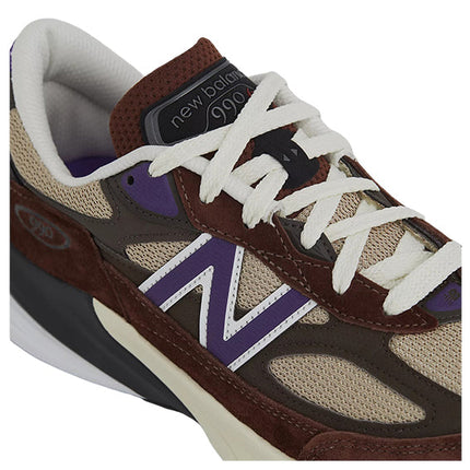 New Balance Unisex Made in USA 990v6 Rich Oak with Cosmic Grape U990OP6