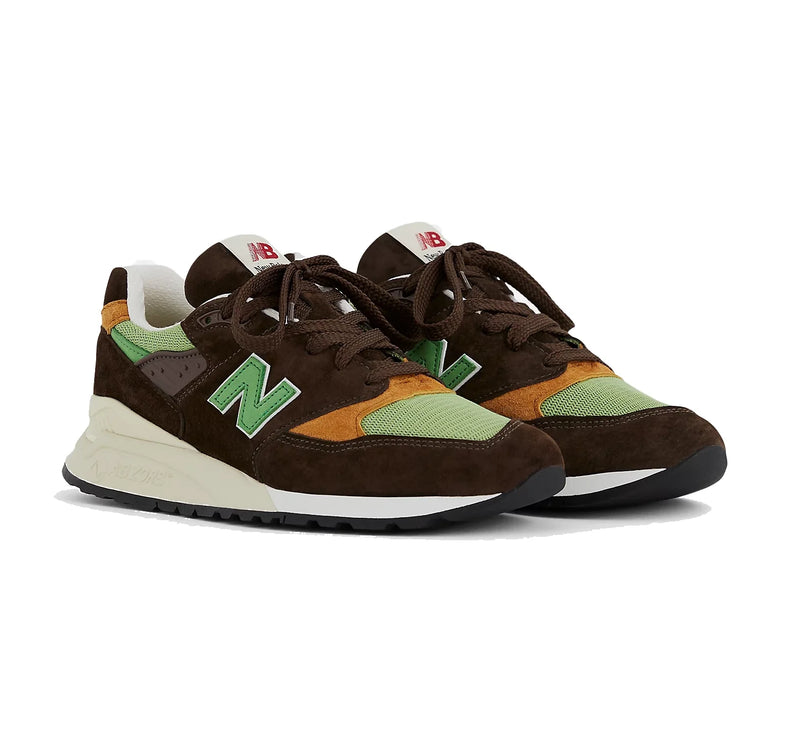 New Balance Made in USA 998 Brown with Green U998BG