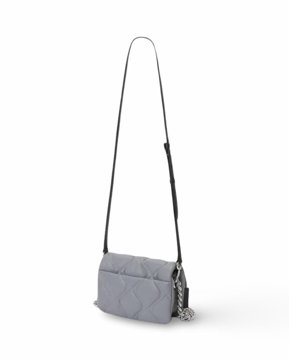 Marc Jacobs Women's Small Quilted Pillow Bag Rock Grey