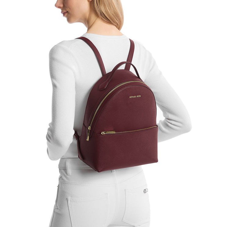 Michael Kors Women's Sheila Medium Backpack Oxblood