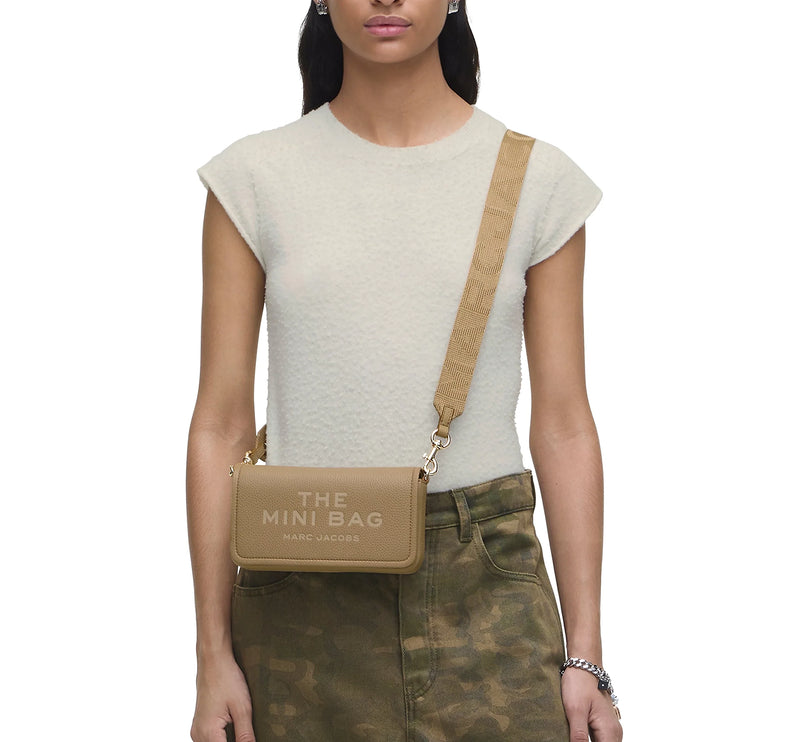 Marc Jacobs Women's The Leather Mini Bag Camel