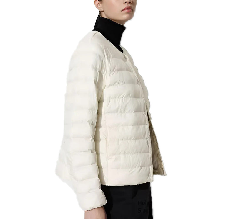 Uniqlo Women's Pufftech Compact Jacket 01 Off White