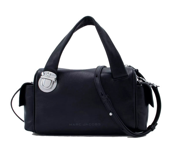 Marc Jacobs Women's The Pushlock Satchel Black