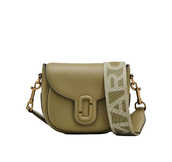 Marc Jacobs Women's The Covered J Marc Saddle Bag Light Moss