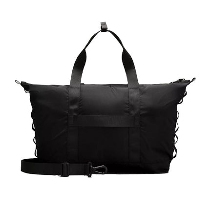 lululemon Unisex Packable Tote Bag 32L Black Traverse Grey