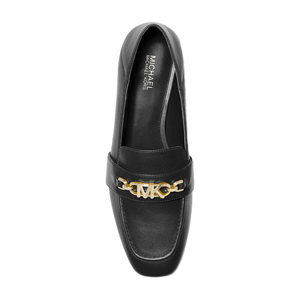 Michael Kors Women's Tiffanie Leather Loafer Black