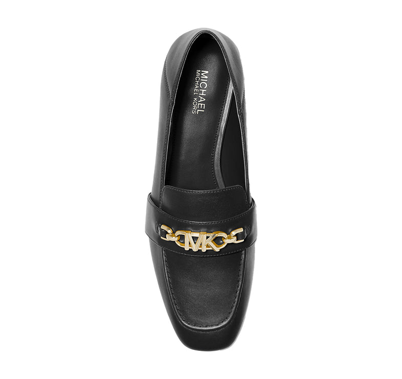 Michael Kors Women's Tiffanie Leather Loafer Black