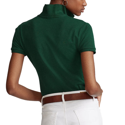 Polo Ralph Lauren Women's Slim Fit Stretch Polo Shirt College Green