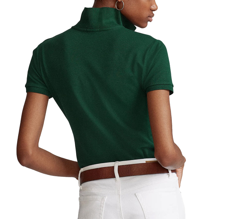 Polo Ralph Lauren Women's Slim Fit Stretch Polo Shirt College Green