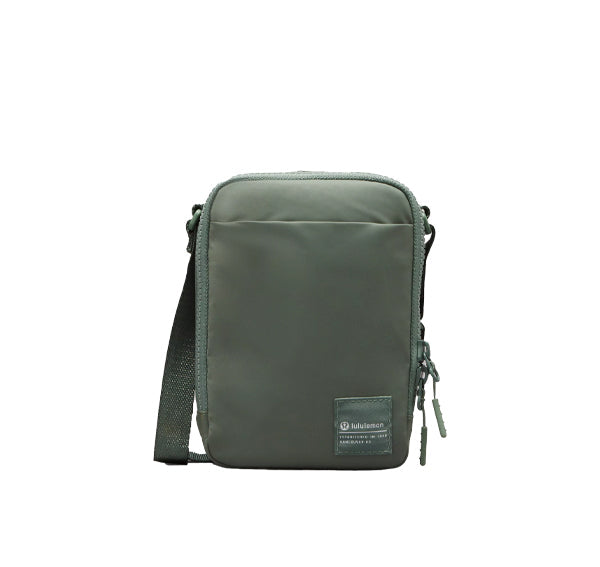 lululemon Unisex Easy Access Crossbody Bag 1.5L Grey Eucalyptus