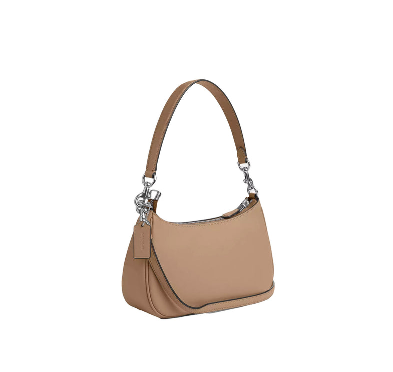 Coach Women's Teri Shoulder Bag Silver/Taupe