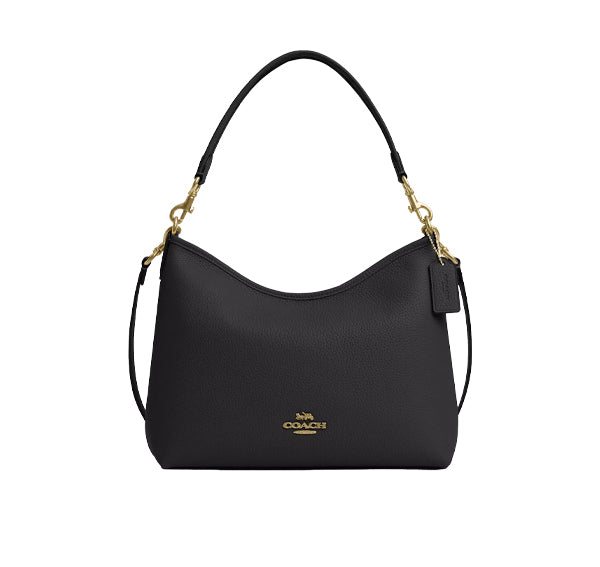 Coach Women's Laurel Shoulder Bag Gold/Black