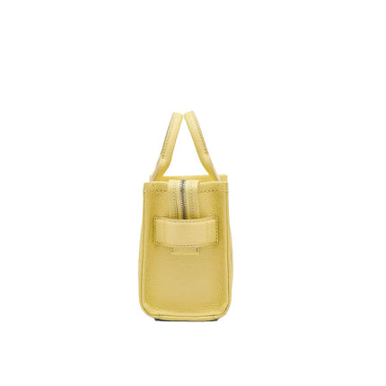 Marc Jacobs Women's The Leather Mini Tote Bag Custard