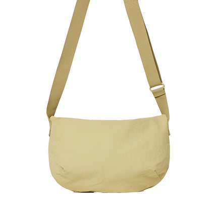 Uniqlo Unisex Drawstring Shoulder Bag Small 45 Yellow - Ready to Ship