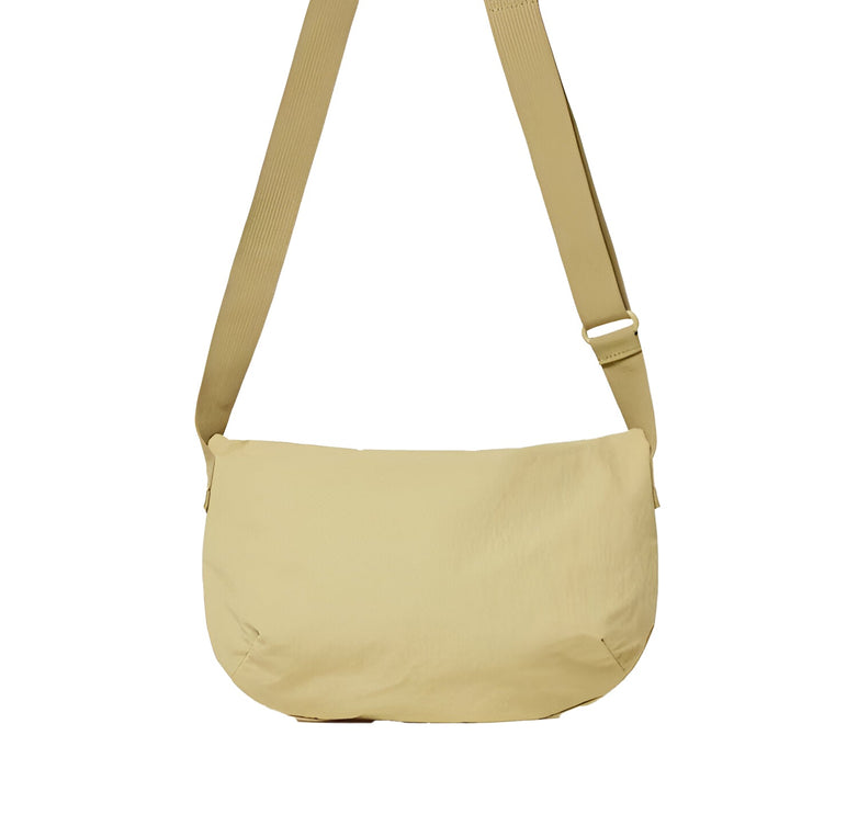 Uniqlo Unisex Drawstring Shoulder Bag Small 45 Yellow - Ready to Ship