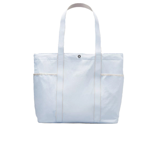 lululemon Unisex Daily Multi Pocket Tote Bag 20L Windmill White Opal