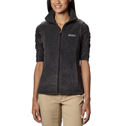 Columbia Women's  Benton Springs Fleece Vest Charcoal Heather