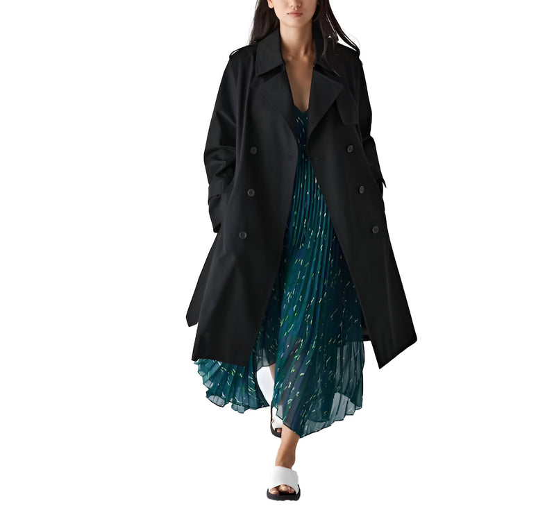 Uniqlo Women's Trench Coat 09 Black