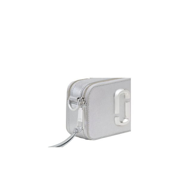 Marc Jacobs Women's The Metallic Snapshot Silver