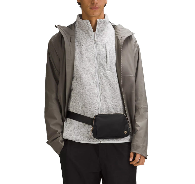 lululemon Unisex Everywhere Belt Bag 1L Metal Hardware Black/Gold