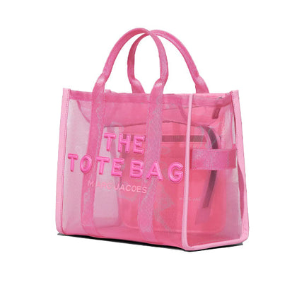 Marc Jacobs Women's The Mesh Medium Tote Bag Candy Pink