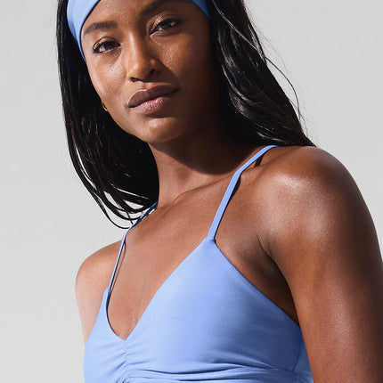 alo Women's Airlift Headband - Crystal Clear Blue