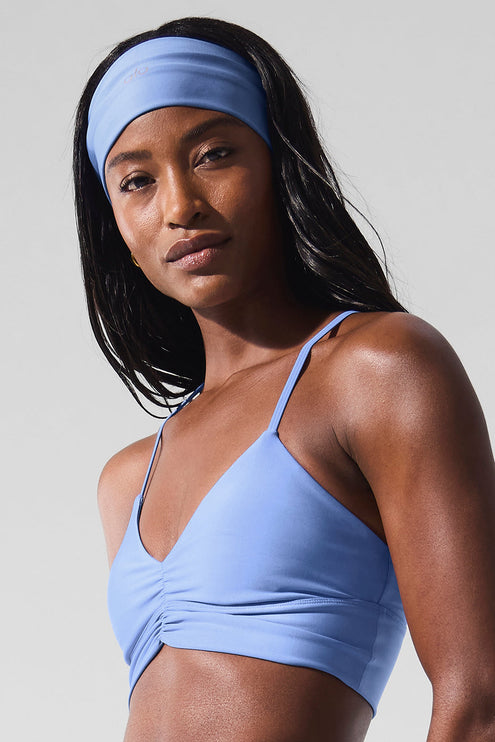 alo Women's Airlift Headband - Crystal Clear Blue