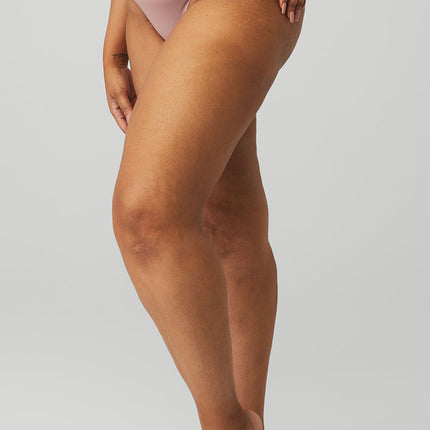 alo Women's Airbrush Invisible Thong - Smoky Quartz