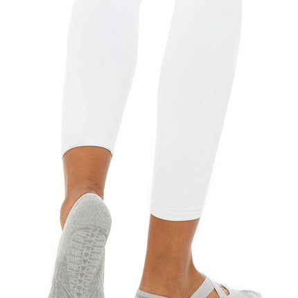 alo Women's Women's Pivot Barre Sock - Dove Grey Heather