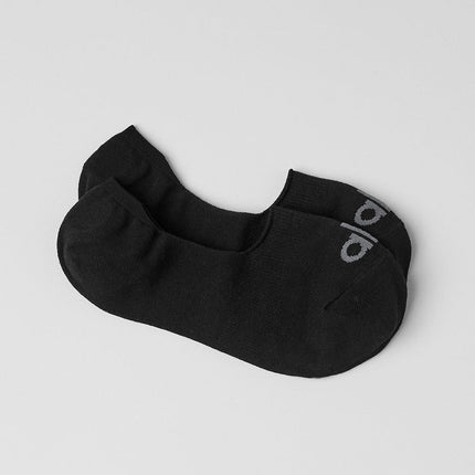alo Women's Unisex Conceal Sock - Black/Anthracite
