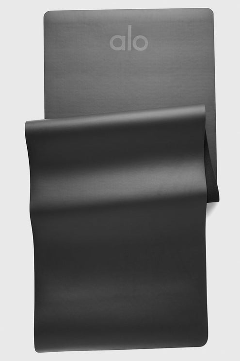 alo Men's Long Warrior Mat - Black
