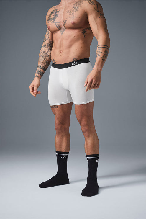 alo Men's Day and Night Boxer - White