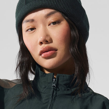 alo Women's Everyday Beanie - Charcoal Green