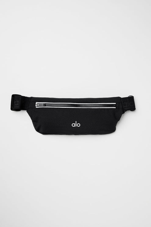 alo Men's Stride Running Belt - Black