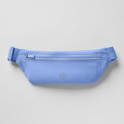 alo Women's Stride Running Belt - Crystal Clear Blue