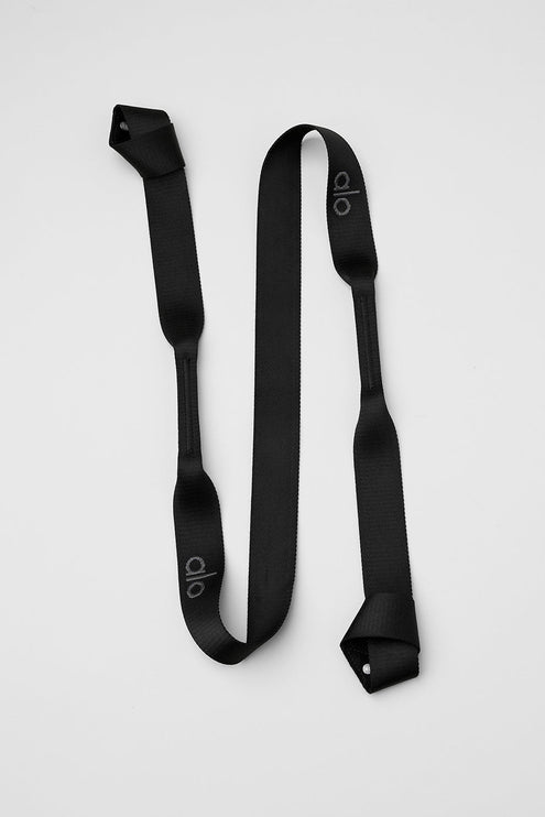 alo Women's Yoga Strap - Black/Anthracite