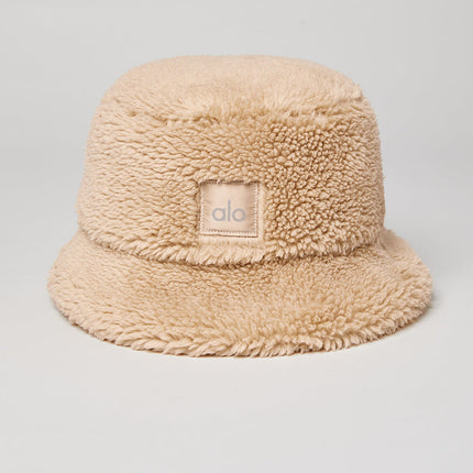 alo Men's Foxy Sherpa Bucket Hat - Camel
