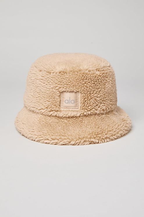 alo Men's Foxy Sherpa Bucket Hat - Camel