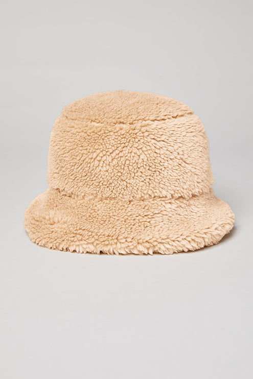 alo Men's Foxy Sherpa Bucket Hat - Camel