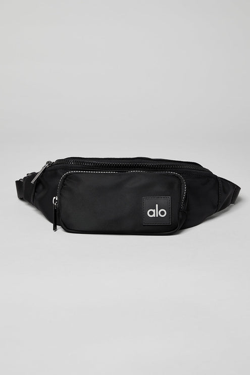 alo Men's Explorer Fanny Pack - Black