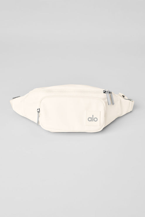alo Men's Explorer Fanny Pack - Ivory