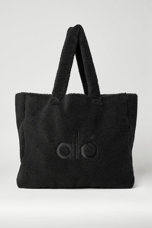 alo Women's Foxy Sherpa Tote - Black