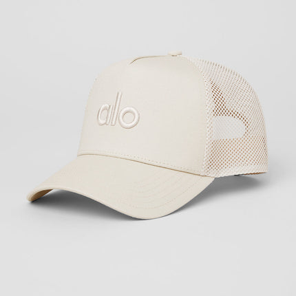alo Men's District Trucker Hat - Bone