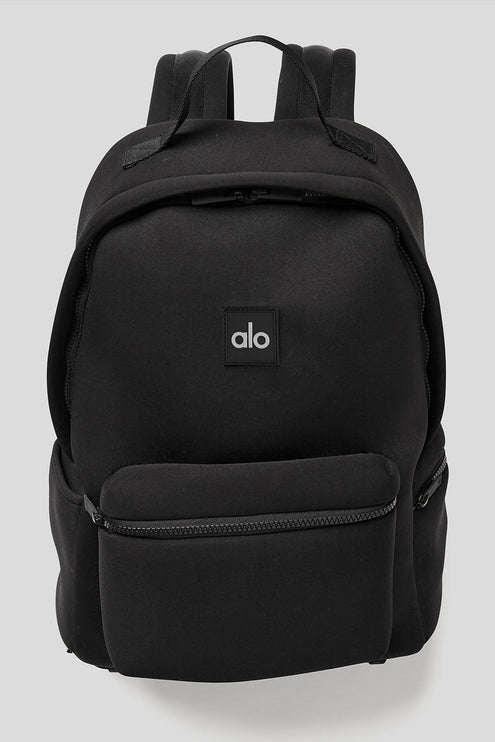 alo Men's Stow Backpack - Black/Silver