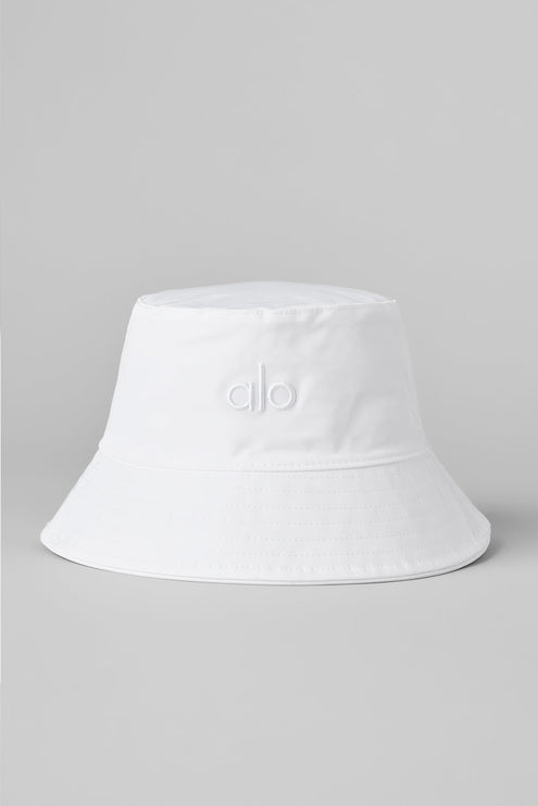 alo Women's Fundamental Bucket Hat - White