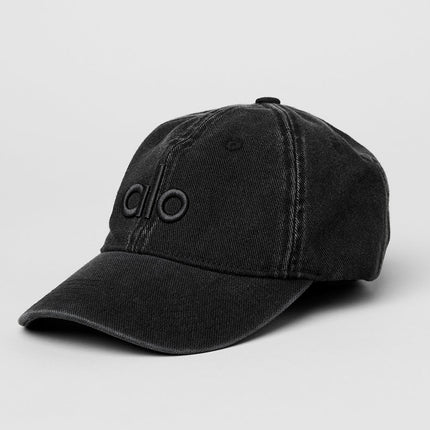 alo Women's Washed Off-Duty Cap - Vintage Black